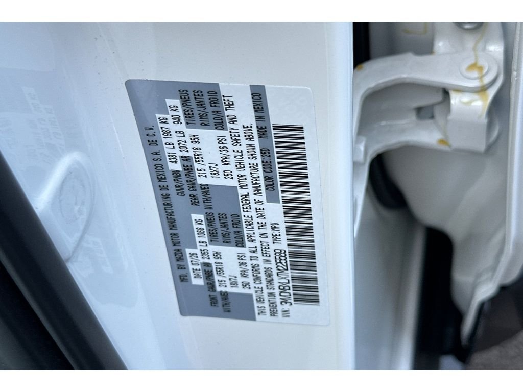New 2026 Snowflake White Pearl Mazda 2.5 S Aire Edition image 23