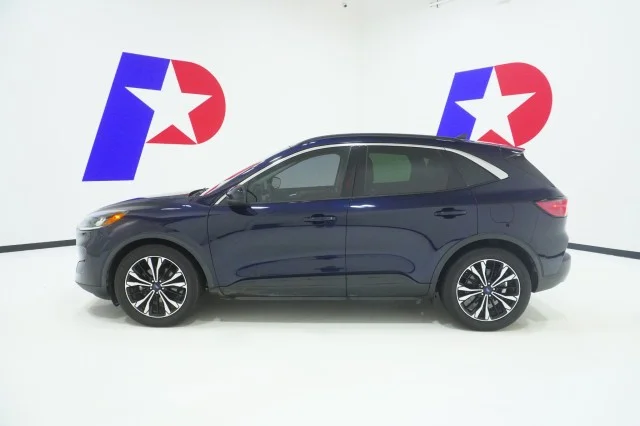 Used 2021 BLUE Ford SEL image 10