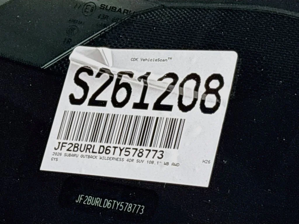 New 2026 GEYSER BLUE Subaru Wilderness image 26