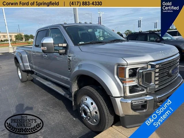 Used 2021 Iconic Silver Metallic Ford Lariat image 9