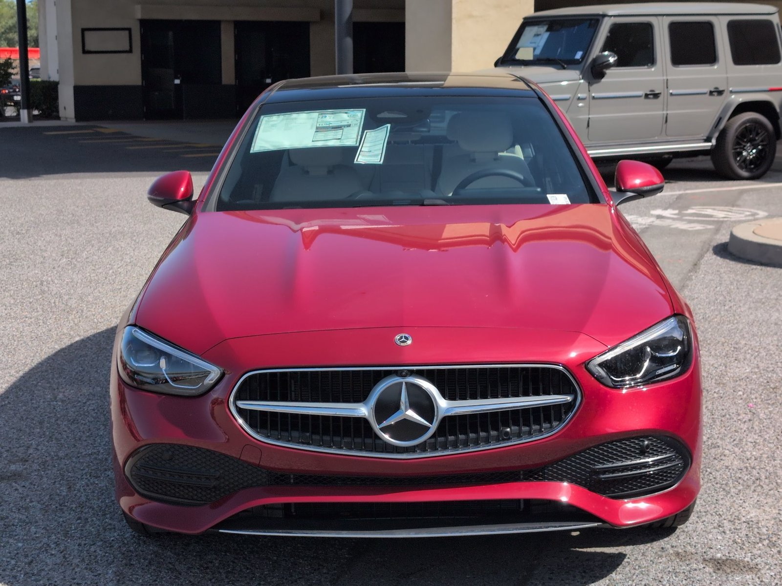 New 2026 MANUFAKTUR Patagonia Red Metallic Mercedes-Benz C 300 image 6
