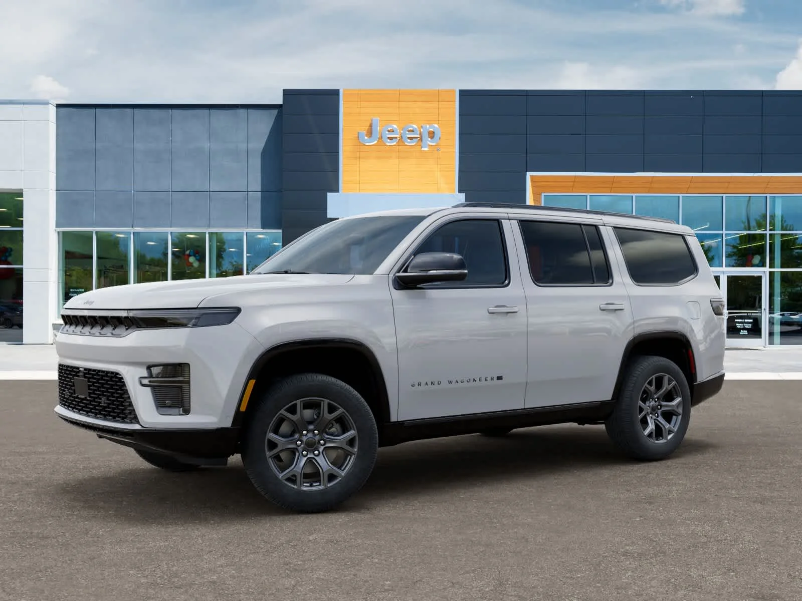 New 2026 Bright White Clear-Coat Exterior Paint Jeep Limited Altitude image 2