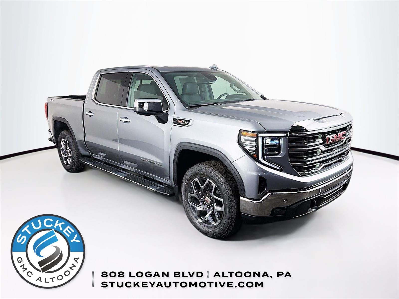 New 2026 Sterling Metallic GMC SLT image 1