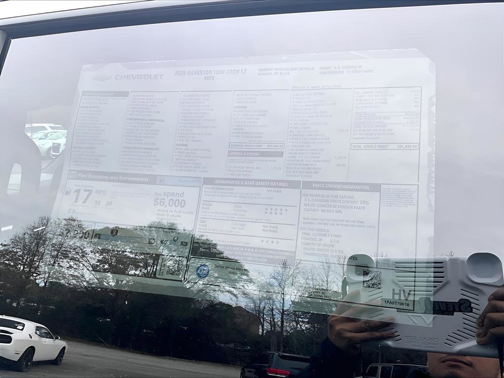 New 2026 Chevrolet Silverado 1500 LT 4D Crew Cab