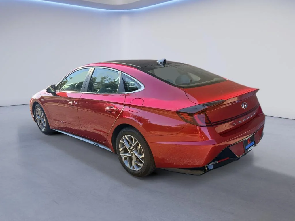Used 2020 Calypso Red Hyundai SEL image 3