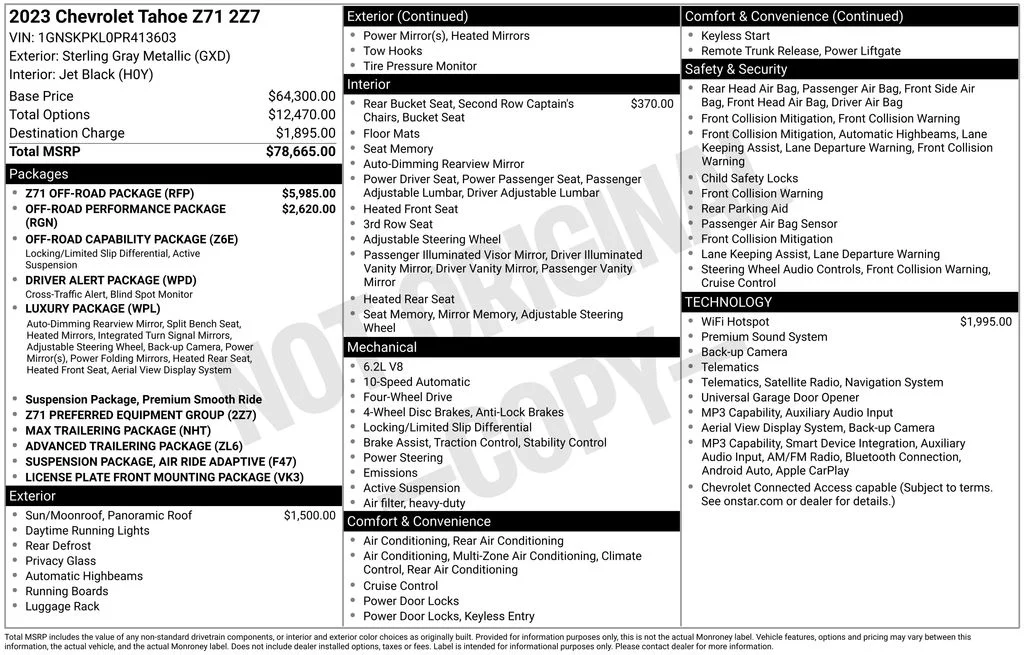 Used 2023 Gray Chevrolet Z71 image 47