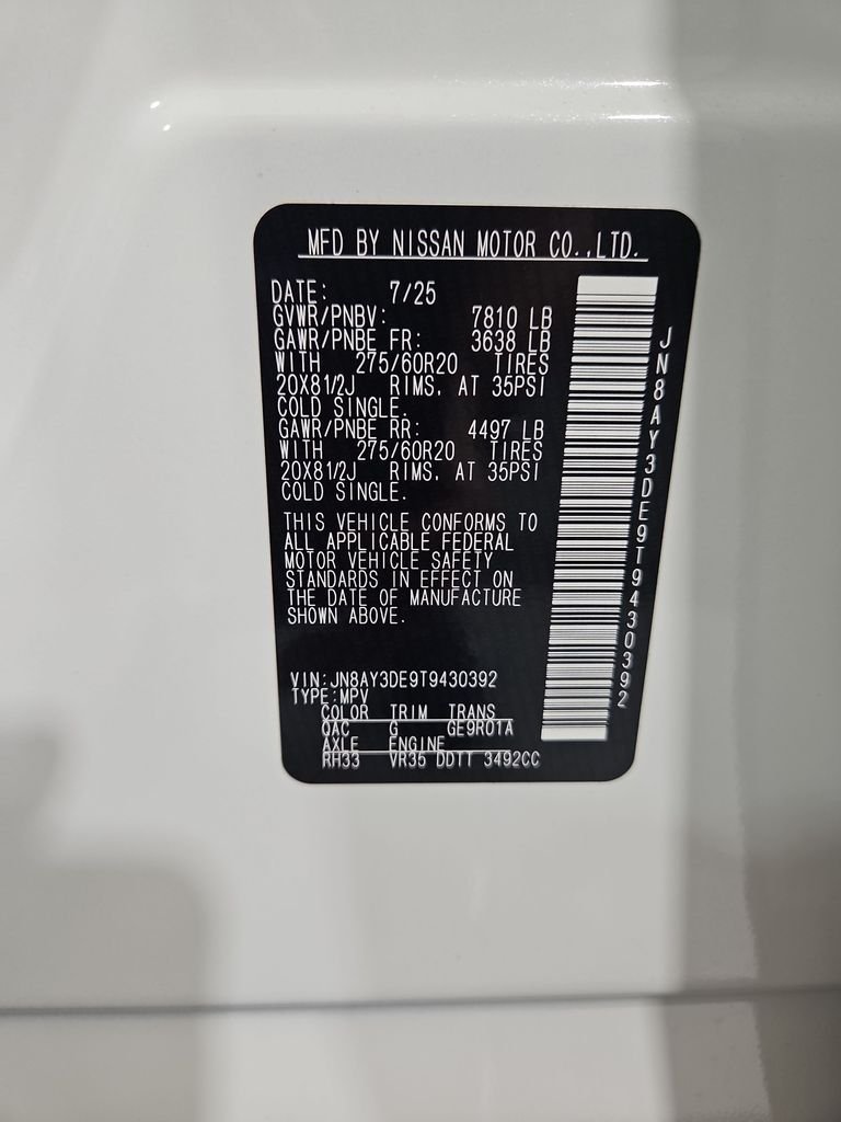 2026 Nissan Armada PRO-4X - Photo 31