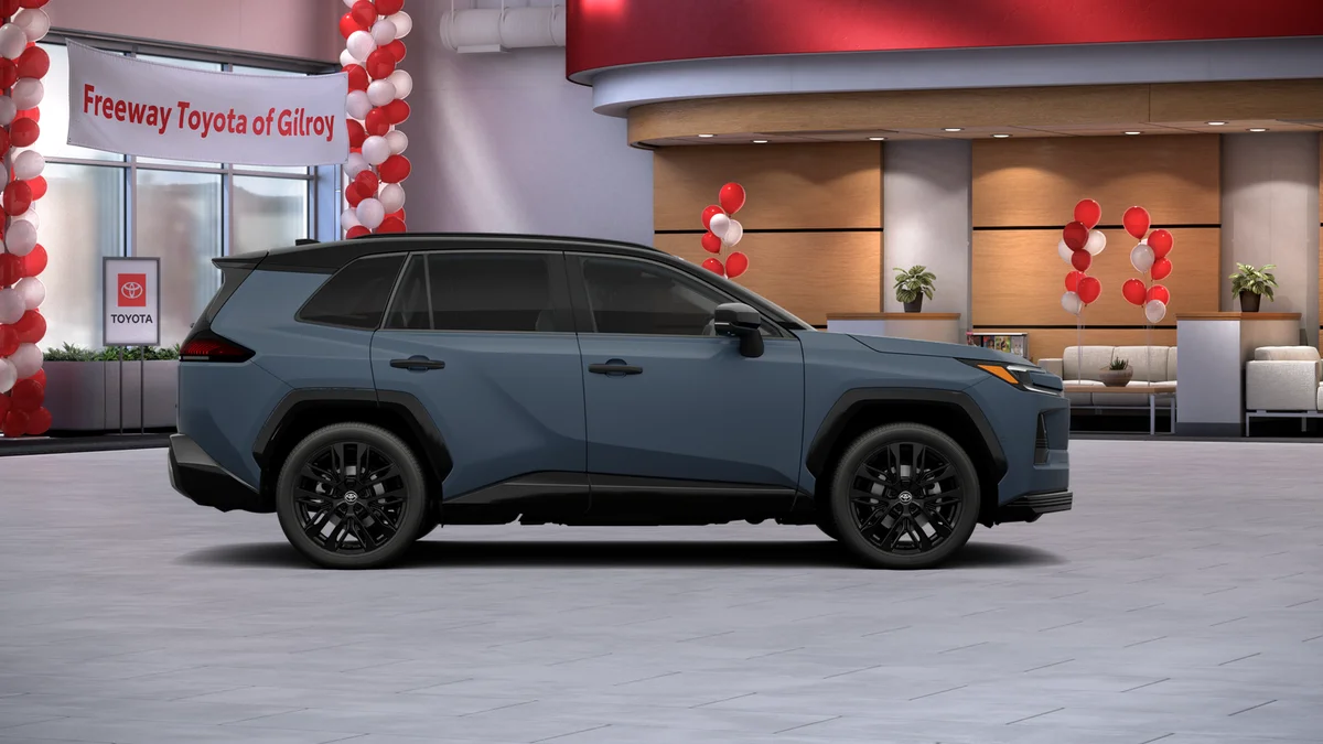 New 2026 Storm Cloud with Midnight Black Metallic roof Toyota XSE image 12