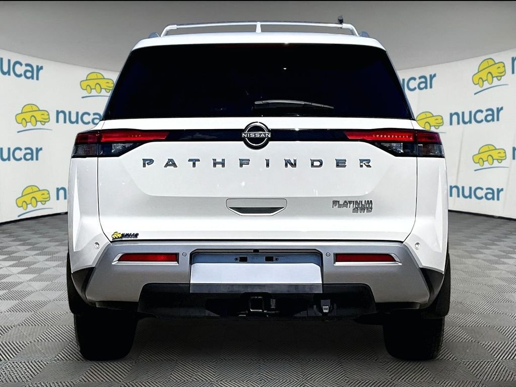 Certified Used 2023 White Nissan Platinum image 5