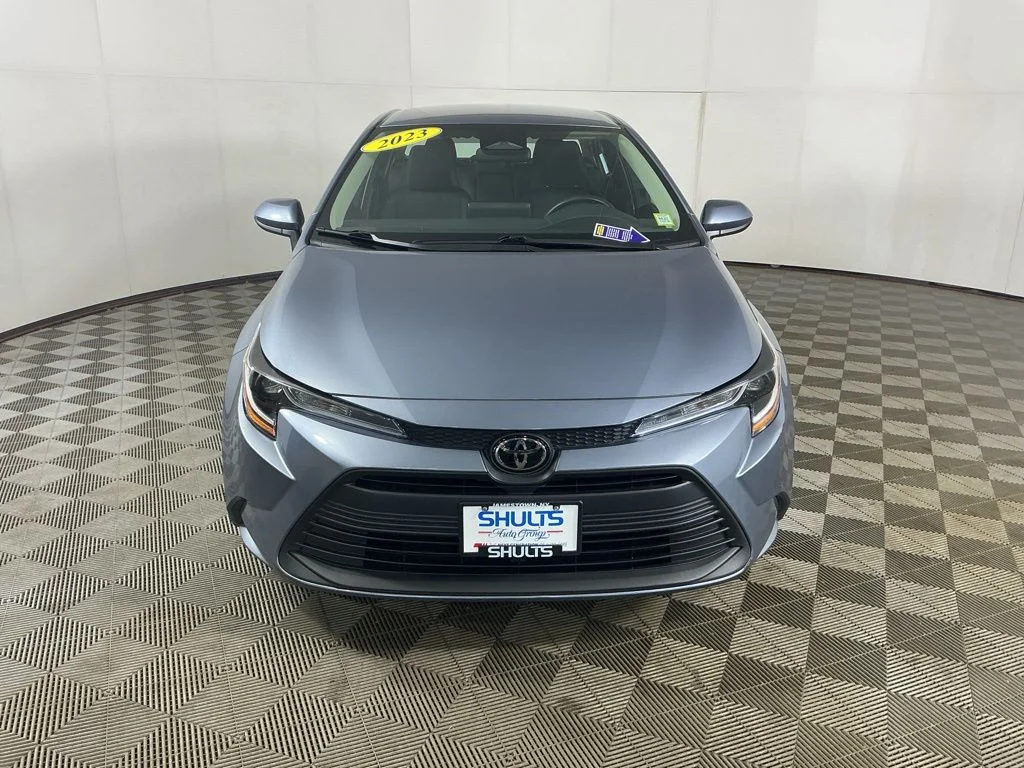 Certified Used 2023 Blue Toyota LE image 3