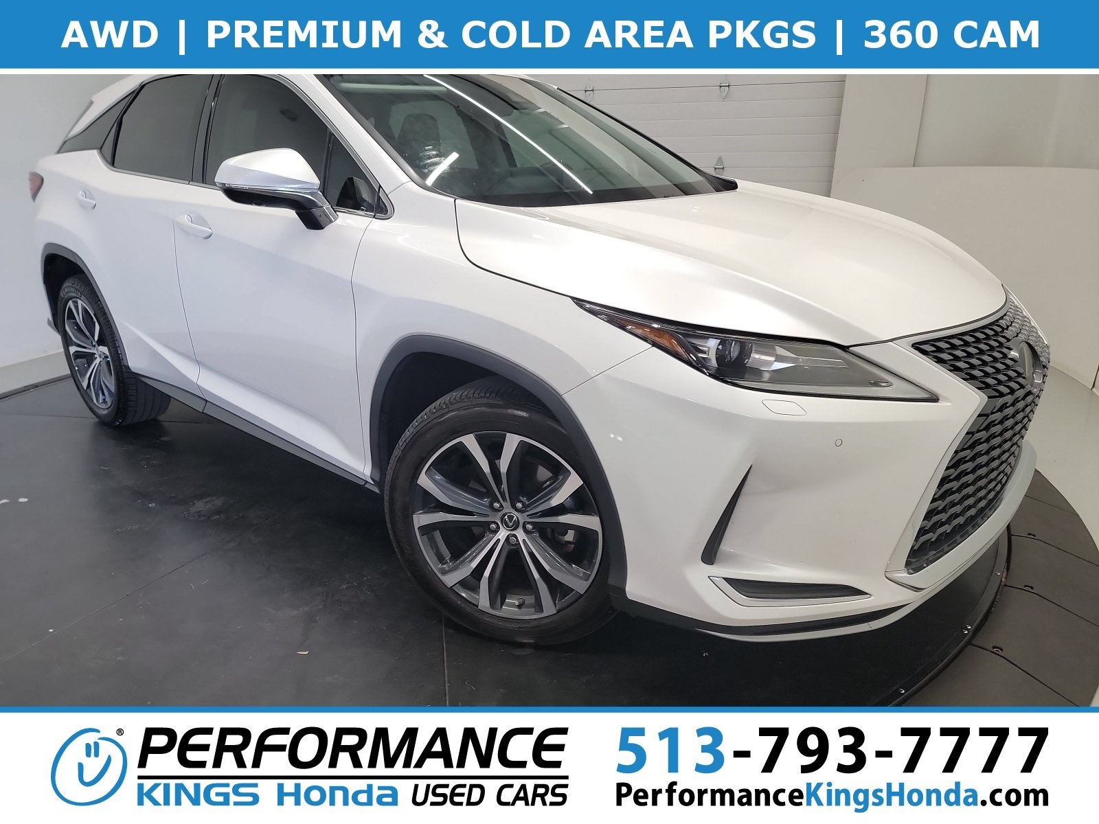 Used 2021 Eminent White Pearl Lexus RX 350 image 1