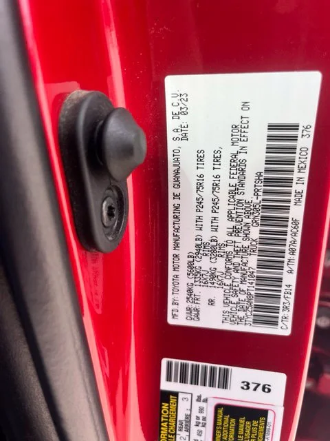 Used 2023 Red Toyota SR image 13