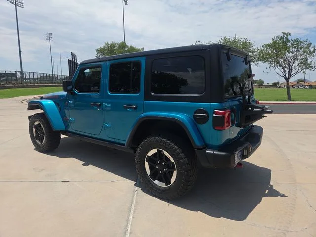 Used 2020 Green Jeep Unlimited Rubicon image 6