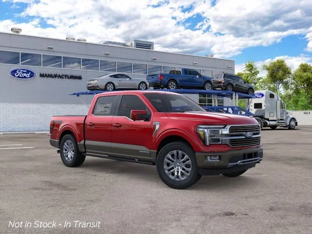 New 2026 Ruby Red Metallic Tinted Clearcoat Ford King Ranch image 8