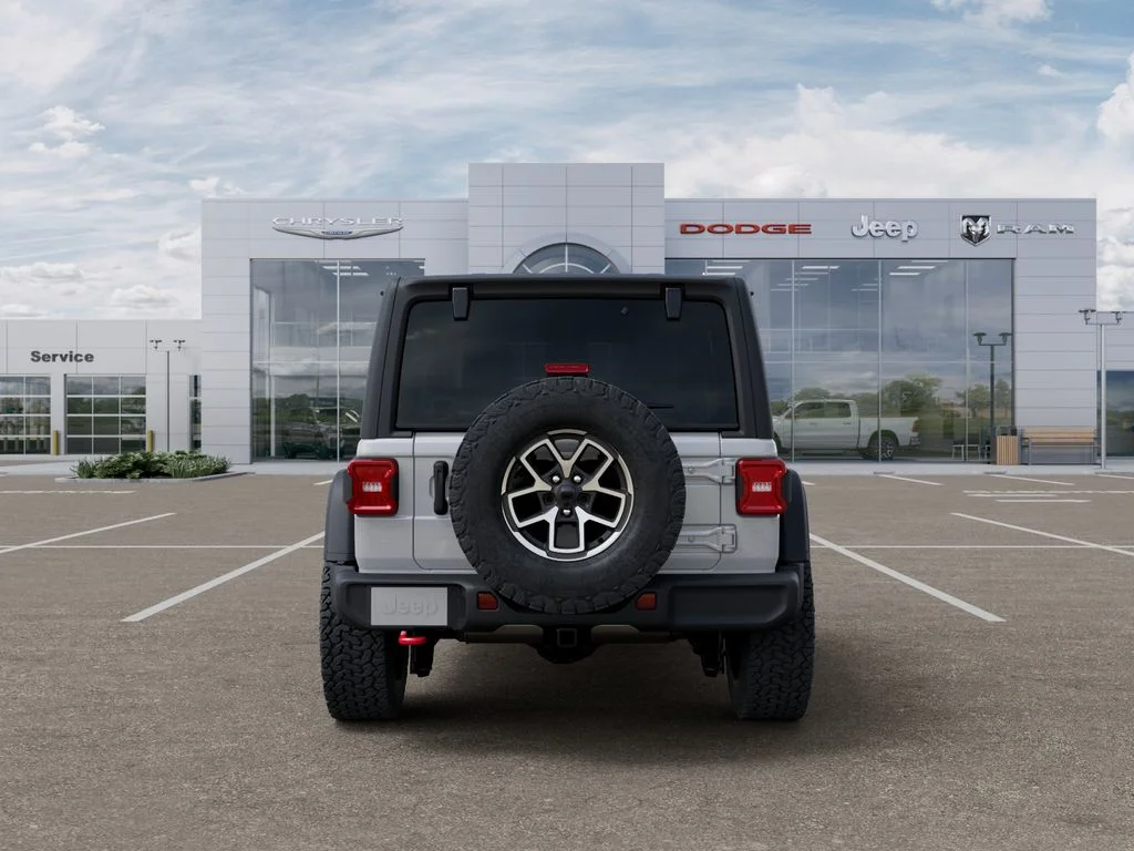 New 2026 Bright White Clear-Coat Exterior Paint Jeep Rubicon image 8