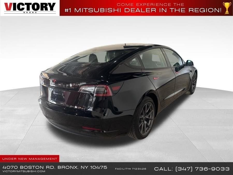 Used 2021 Black Tesla Standard Range Plus image 4