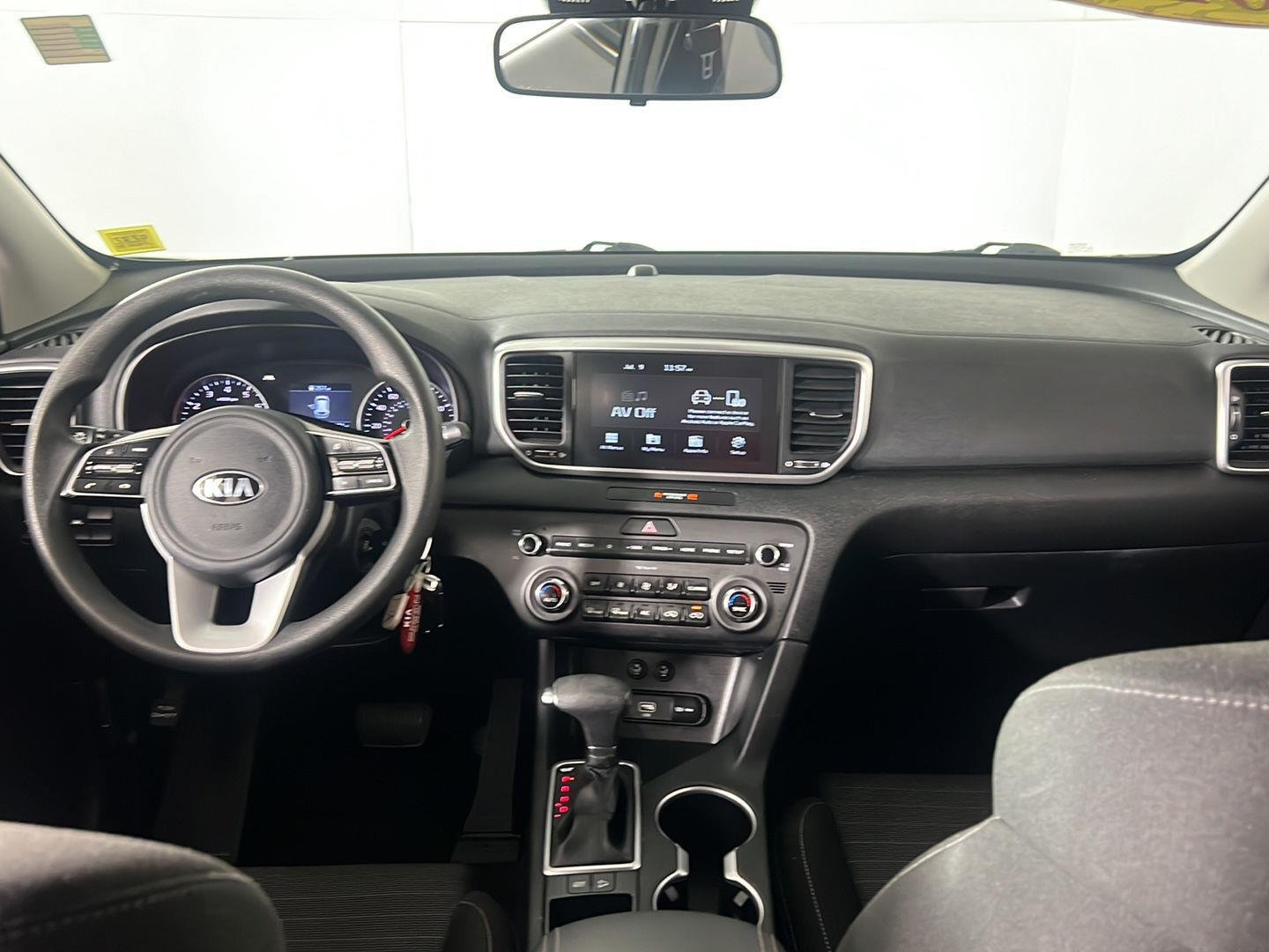 Used 2020 Clear White Kia LX image 2