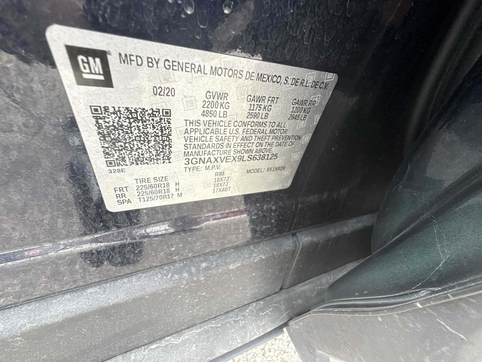 Certified Used 2020 MIDNIGHT BLUE METALLIC Chevrolet LT image 32