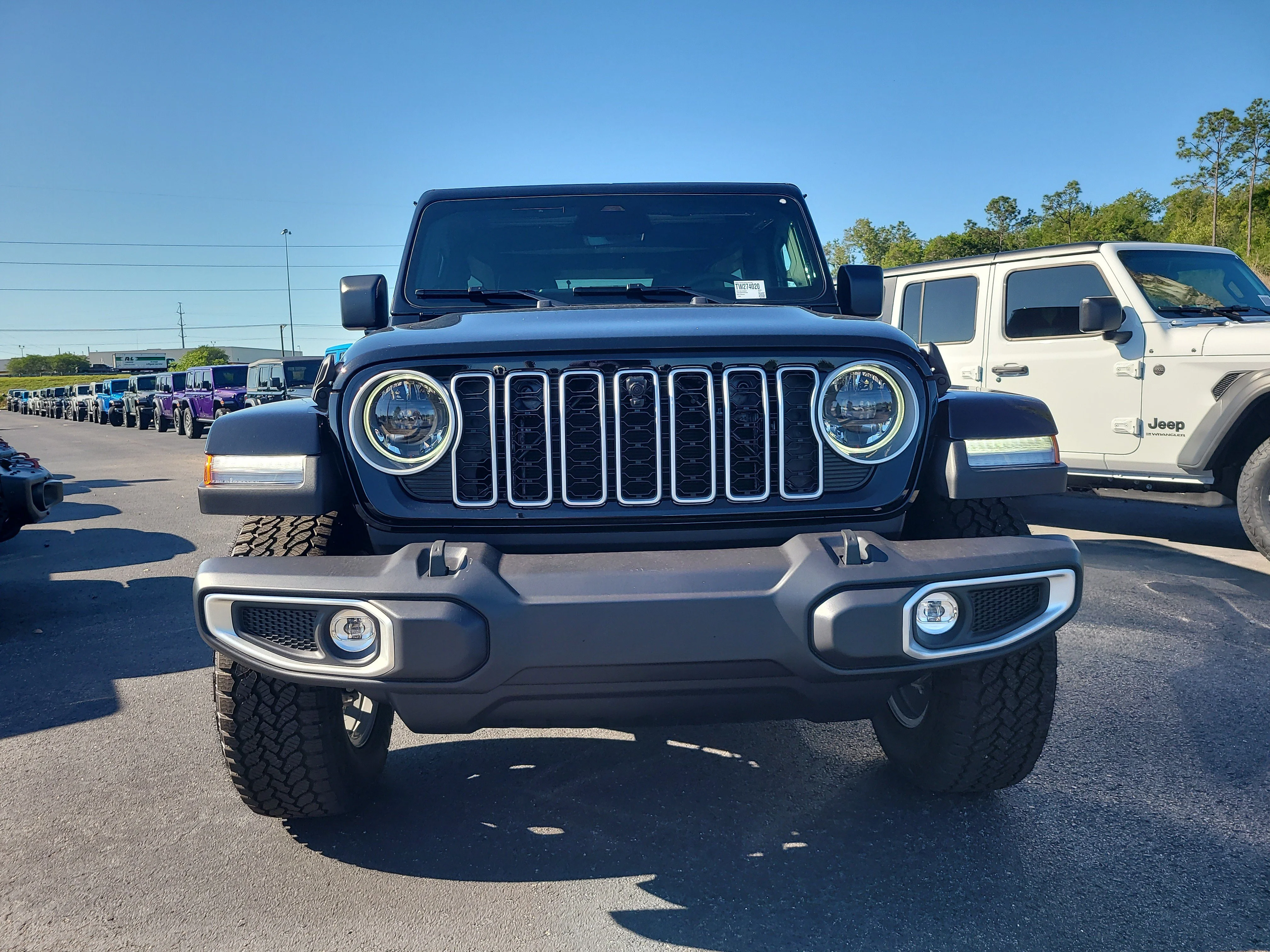 New 2026 Black Clearcoat Jeep Sahara image 2