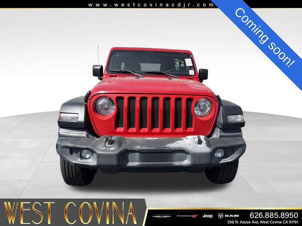 Certified 2018 Jeep All-New Wrangler Unlimited Sport S with VIN 1C4HJXDN5JW324011 for sale in West Covina, CA