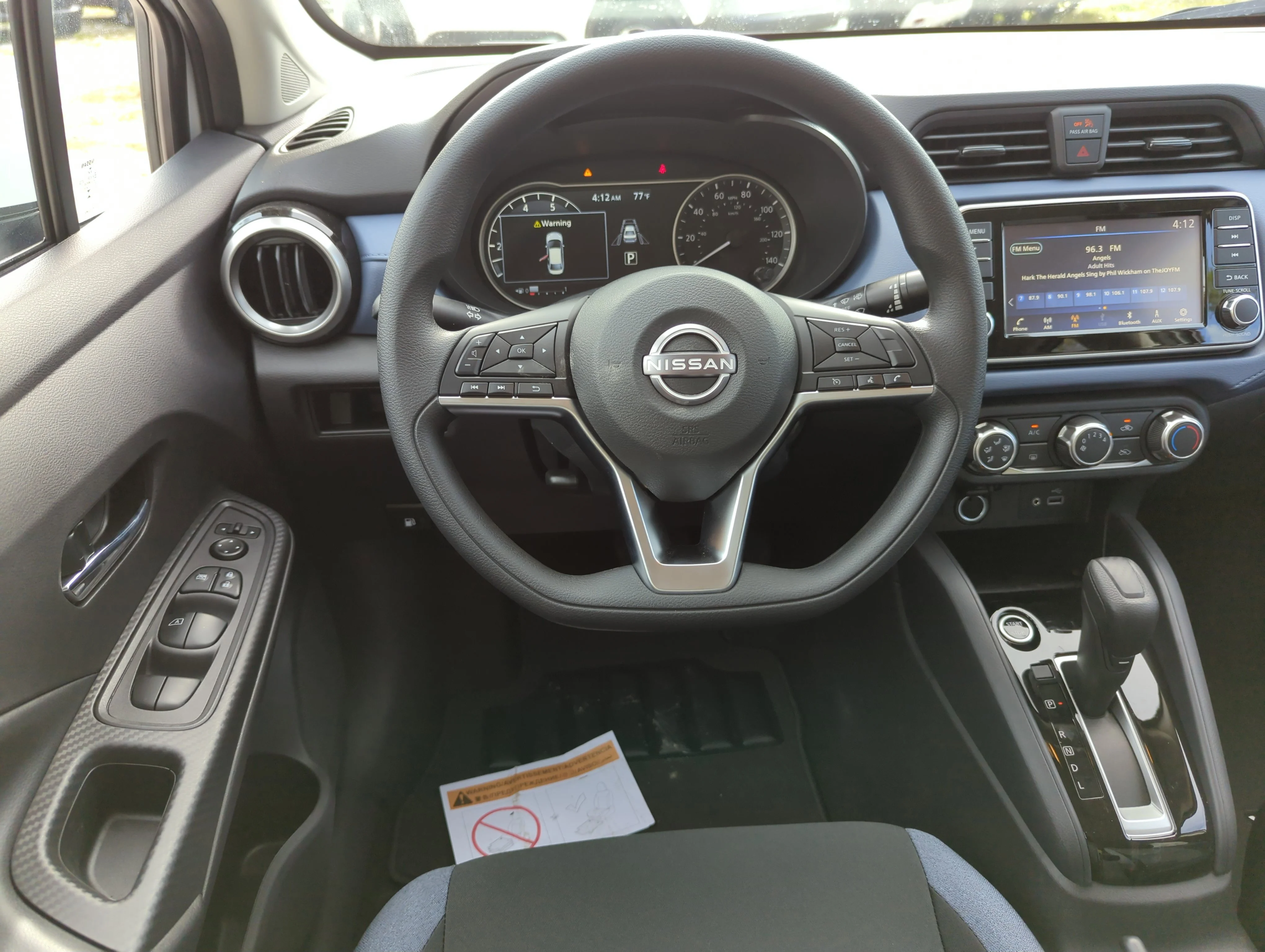New 2025 Aspen White Tricoat Nissan SV image 15