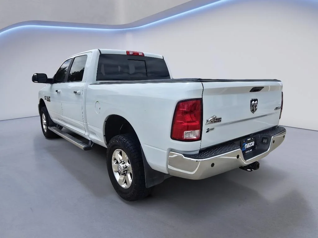 Used 2015 Bright White Clearcoat Ram Big Horn image 3