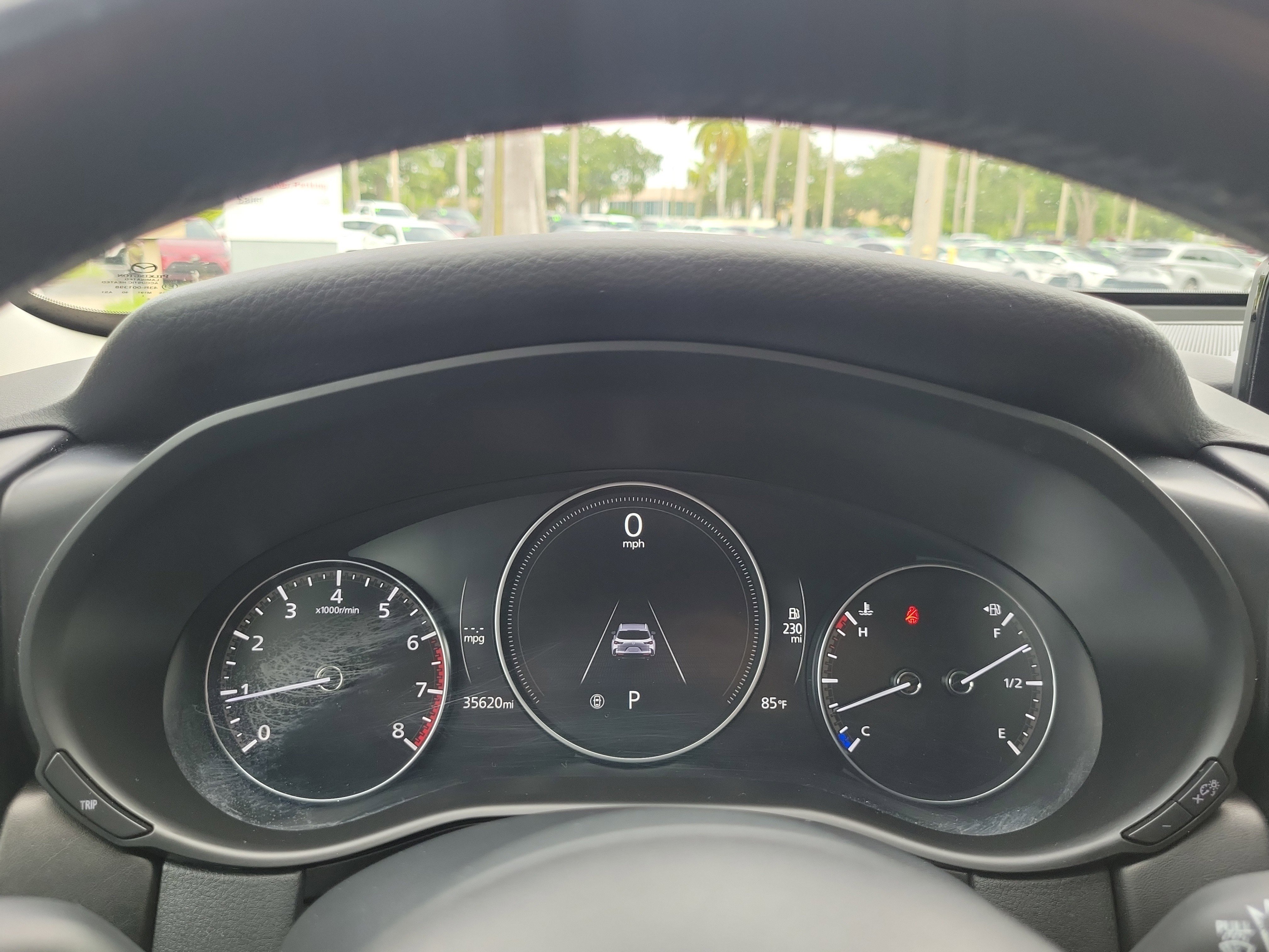 Used 2024 Polymetal Gray Metallic Mazda 2.5 Turbo Meridian Edition image 17