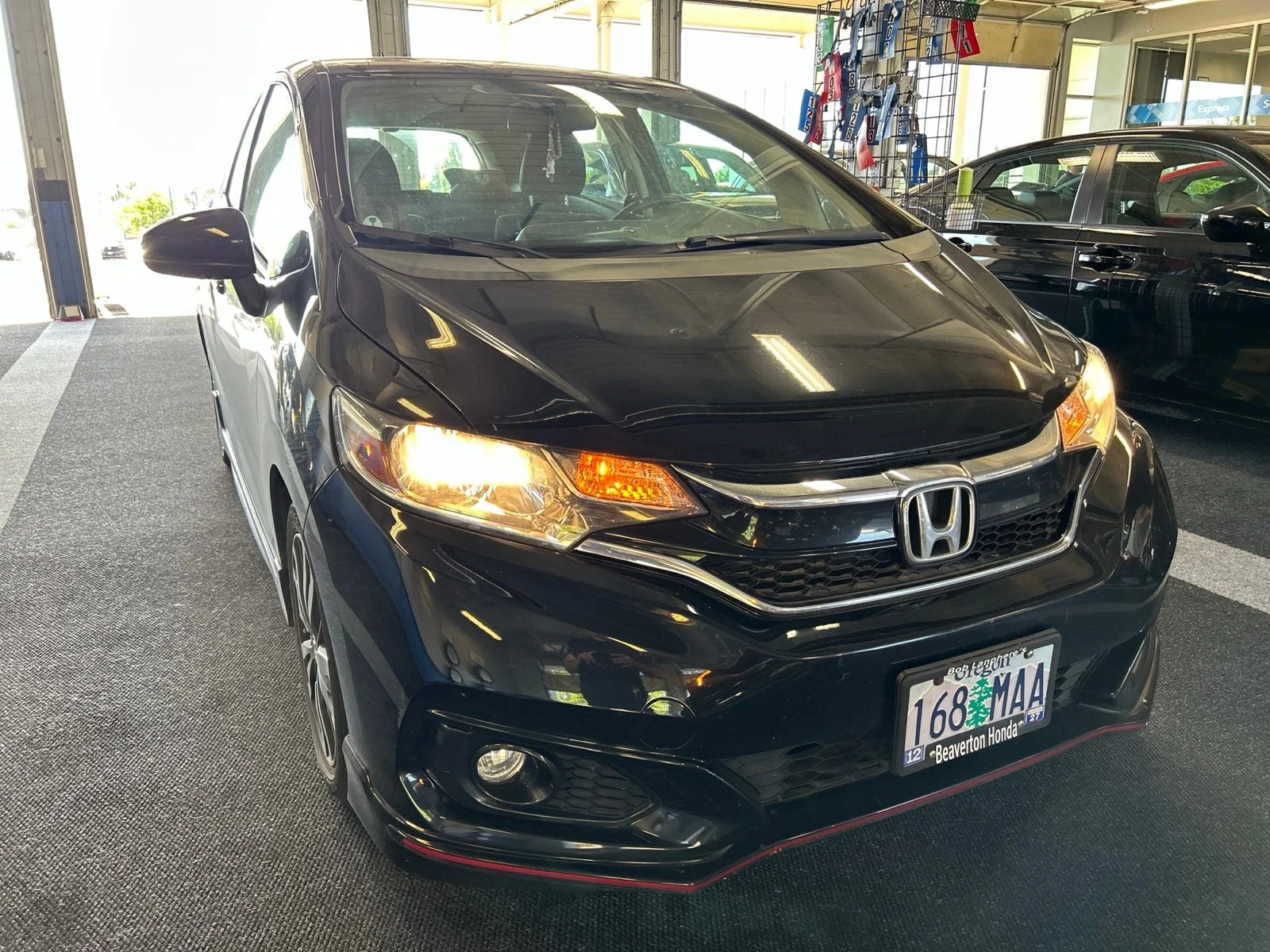 Used 2019 Crystal Black Pearl Honda Sport image 3