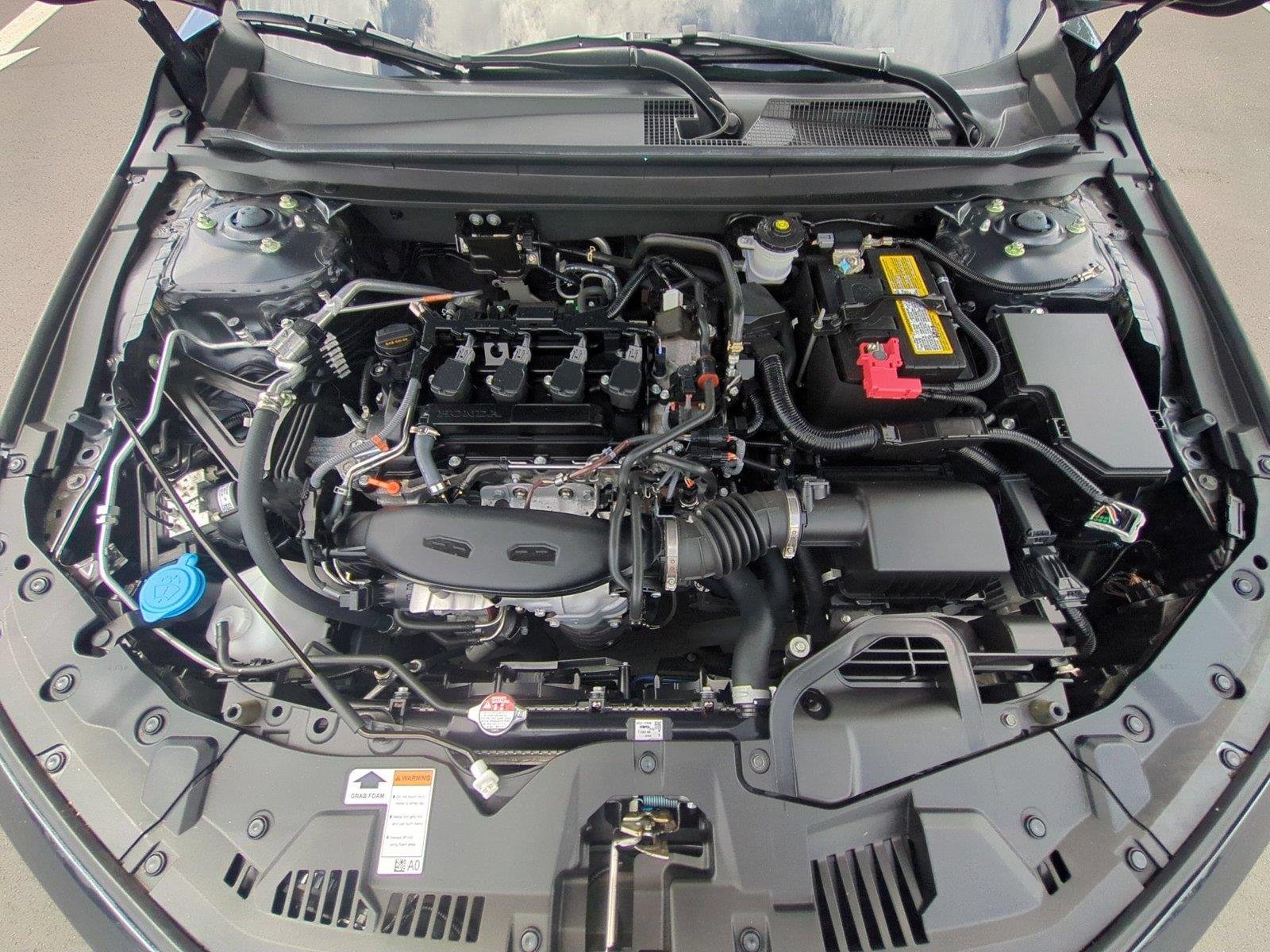 Used 2023 Meteorite Gray Metallic Honda EX image 40