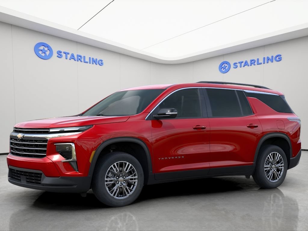 Used 2025 Radiant Red Tintcoat Chevrolet LT image 2