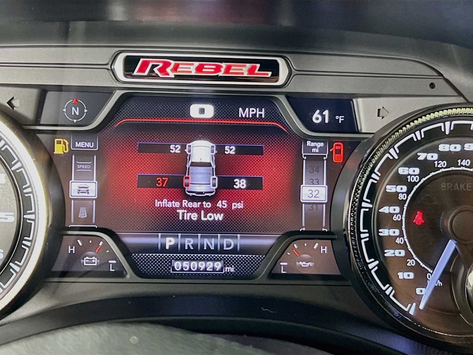 Used 2021 Bright White Clearcoat Ram Rebel image 12