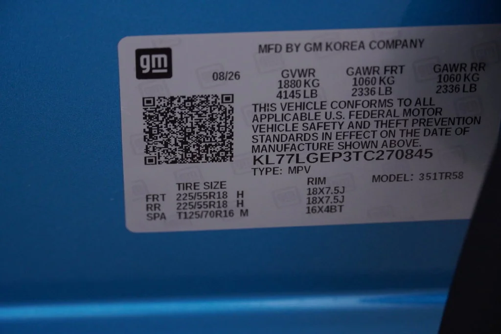 New 2026 Marina Blue Metallic Chevrolet 1RS image 42