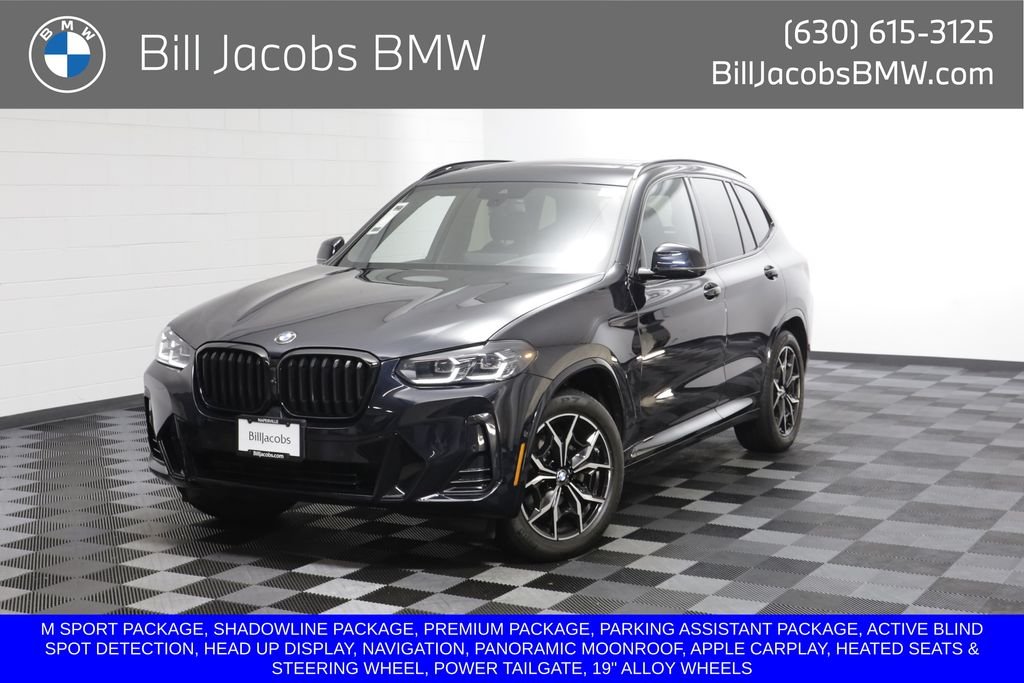 Certified Used 2024 Carbon Black Metallic BMW xDrive30i image 1
