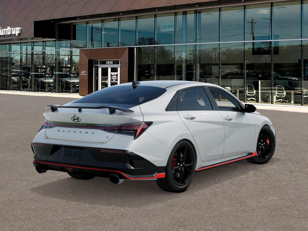 New 2026 Atlas White Hyundai Sedan image 4