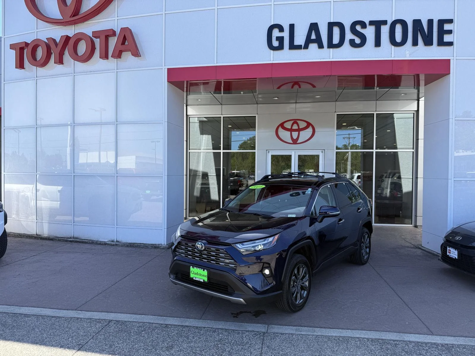 Used 2023 Midnight Black Metallic Toyota Hybrid Limited image 1