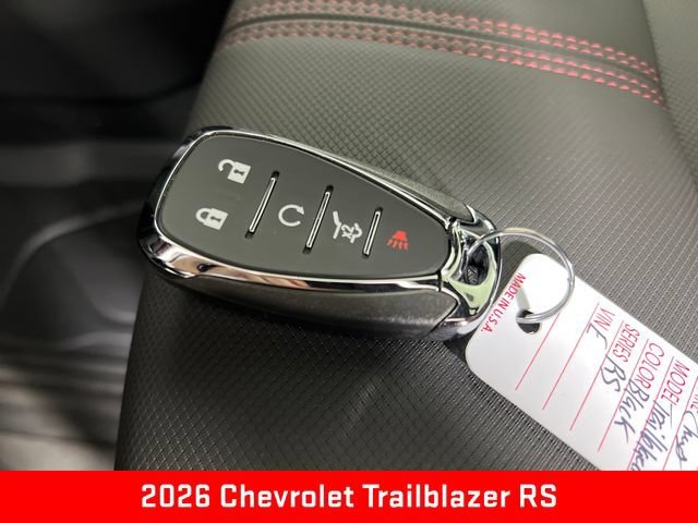 New 2026 Mosaic Black Metallic Chevrolet RS image 25