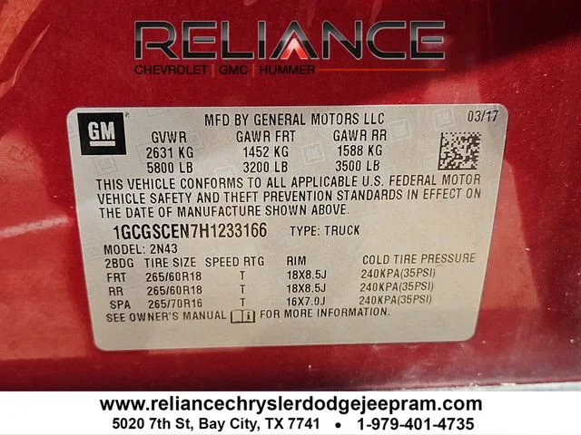 Used 2017 Red Chevrolet LT image 8