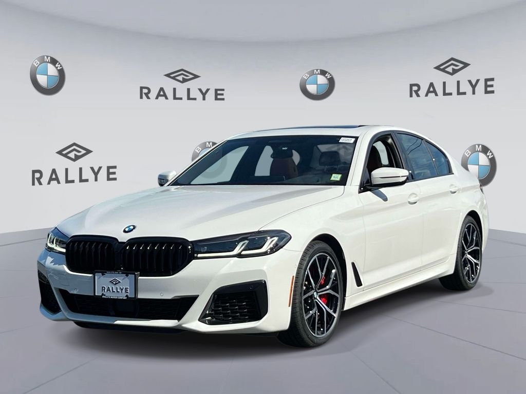 Certified Used 2023 Alpine White BMW 540i xDrive image 3