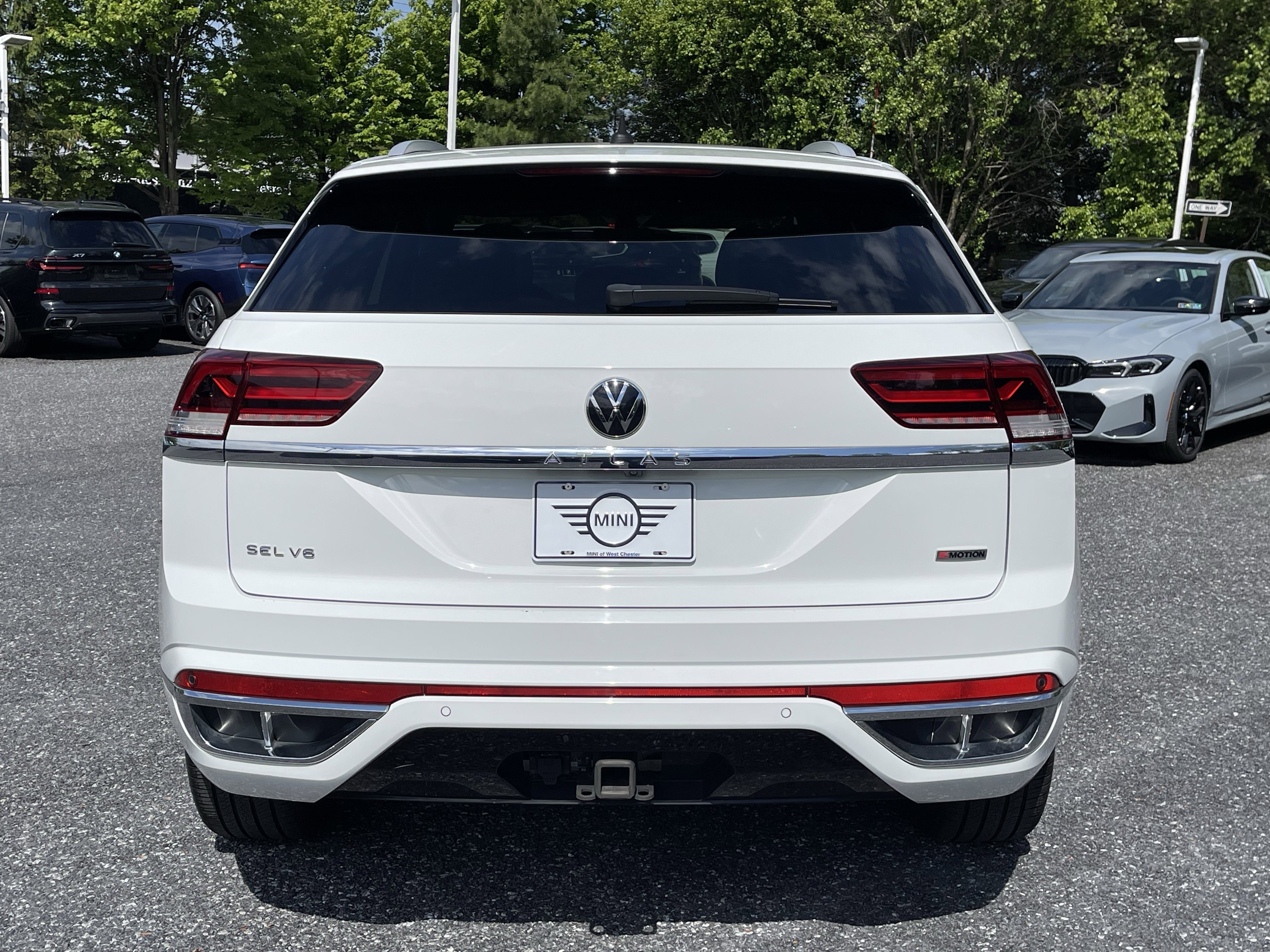 Used 2020 WHITE Volkswagen 3.6L V6 SEL R-Line image 7