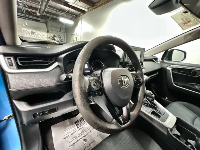 Certified Used 2021 Blue Toyota LE image 10