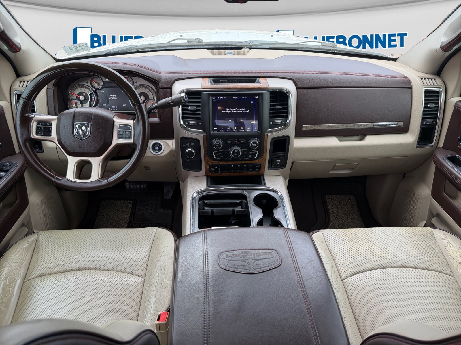 Used 2018 Pearl White Ram Longhorn image 12