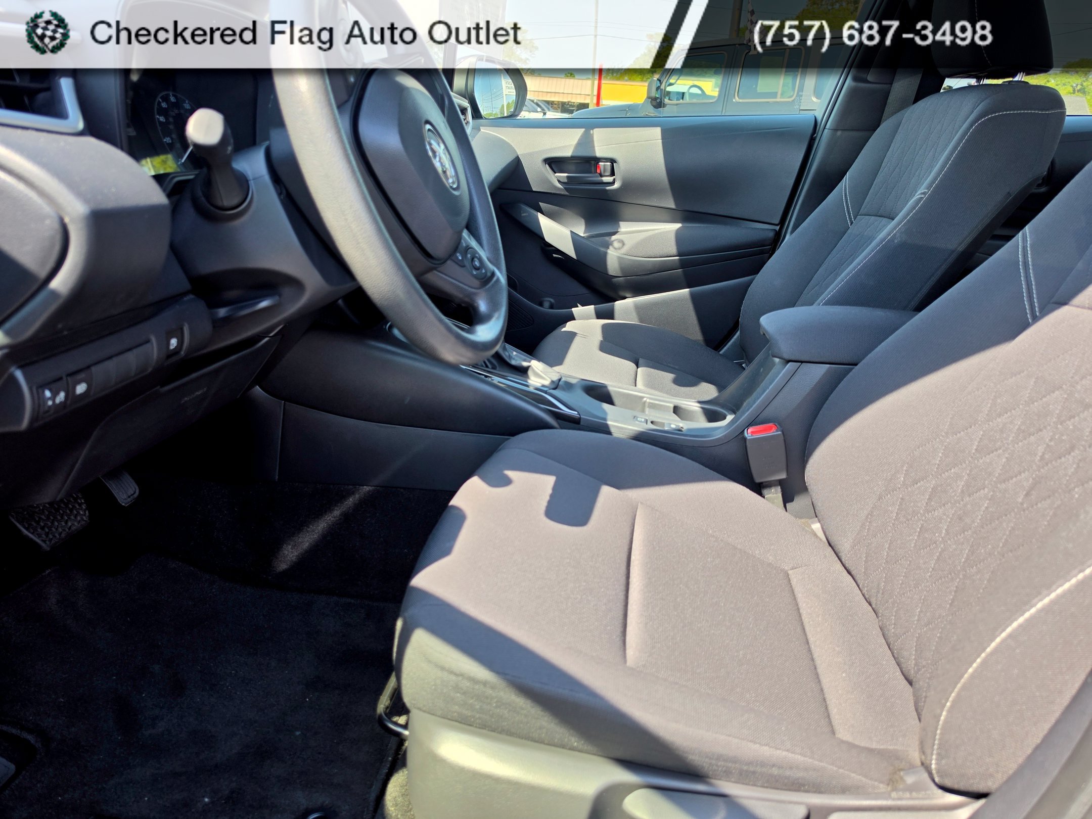 Used 2023 Midnight Black Metallic Toyota LE image 14