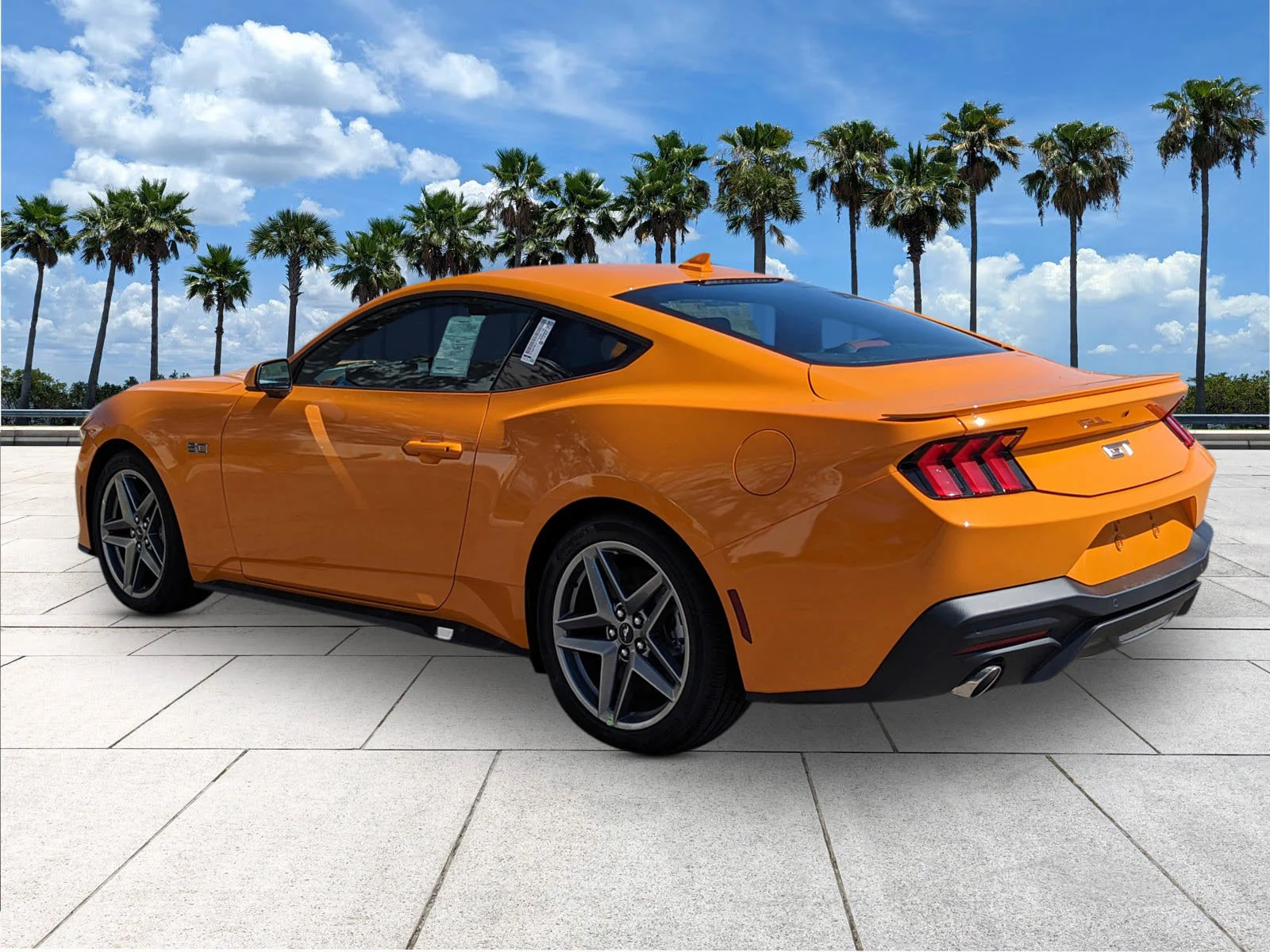 New 2026 Orange Fury Metallic Tri-coat Ford GT Premium Fastback image 6