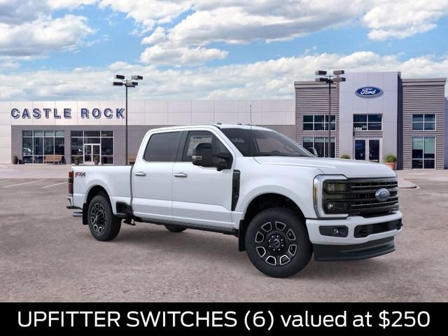 New 2026 Star White Metallic Tri-Coat Ford F-350® Platinum® image 8