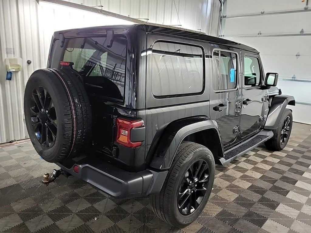Certified Used 2023 Black Jeep Sahara 4xe image 13