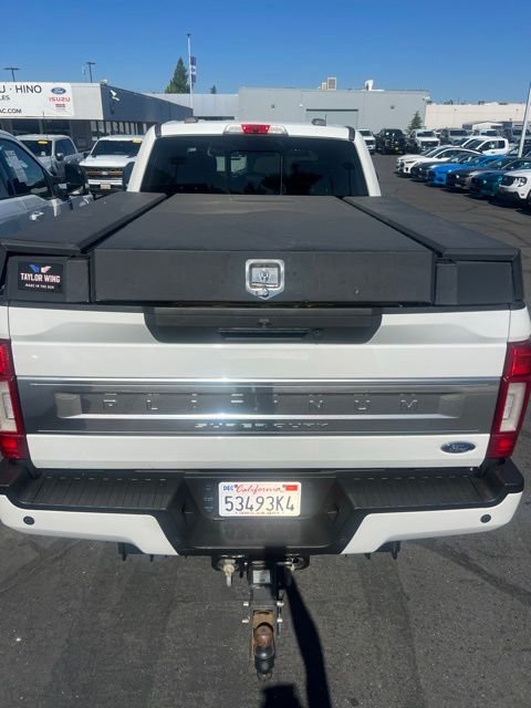 Used 2022 White Ford Platinum image 17
