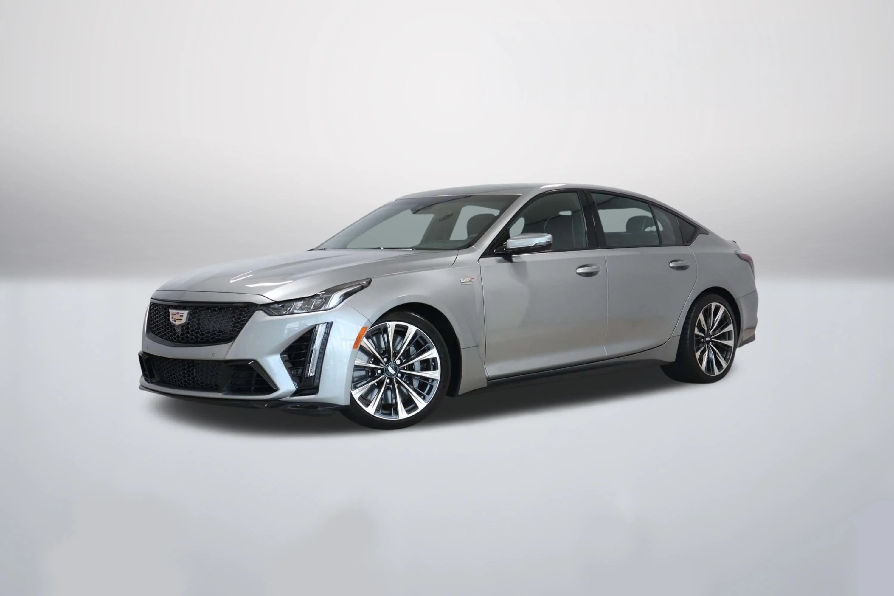 Used 2024 Argent Silver Metallic Cadillac Blackwing image 1