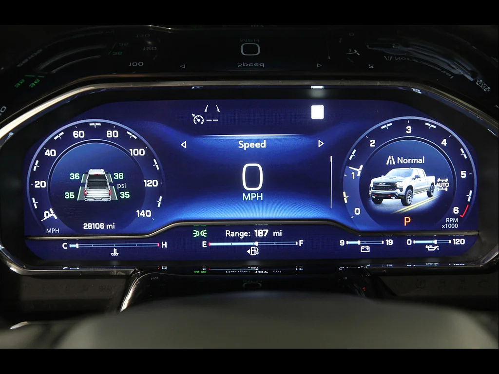Used 2023 Glacier Blue Metallic Chevrolet LT Trail Boss image 9