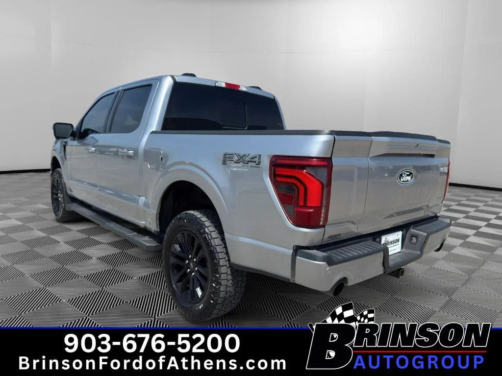 Used 2025 Iconic Silver Metallic Ford LARIAT image 8
