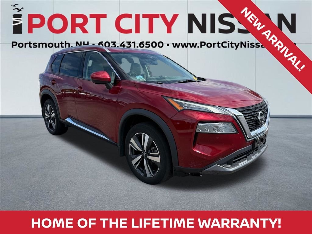 Used 2023 Scarlet Ember Tintcoat Nissan SL premium W/pamoramic sunroof image 1